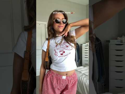 Summer Style: Boxer Shorts Dominate Fashion Trends for Girls